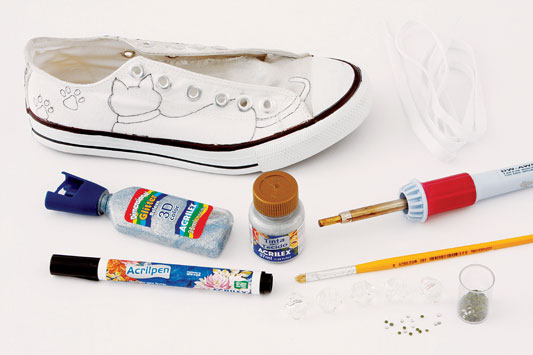 diy shoes ideas converse sneakers makeover acrylic paint