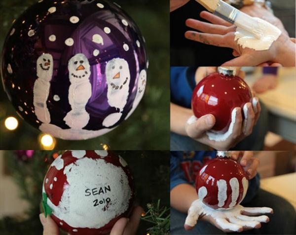 Homemade Christmas tree ornaments - 20 easy DIY ideas