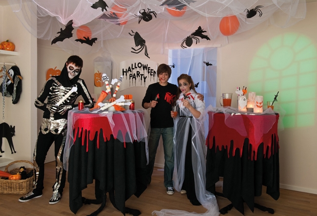 5 ideas for kids Halloween party decorations + tutorials