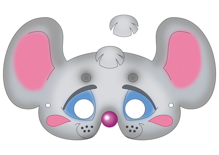 mouse head mask