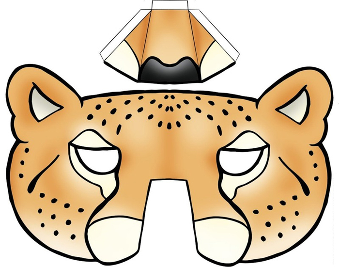 Free Printable Animal Masks Template - Printable Templates Free