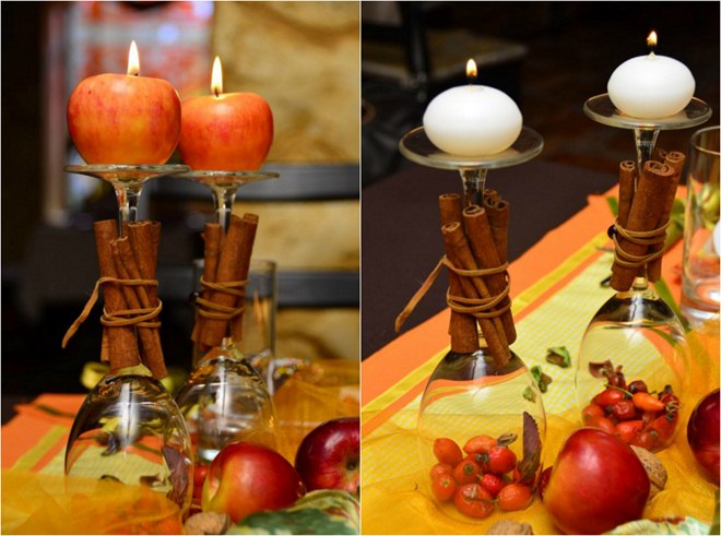 Thanksgiving table decorations and DIY centerpiece ideas