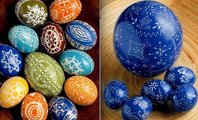 easter egg dying ideas