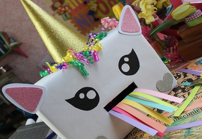 crafty valentines day boxes unicorn box idea for girls