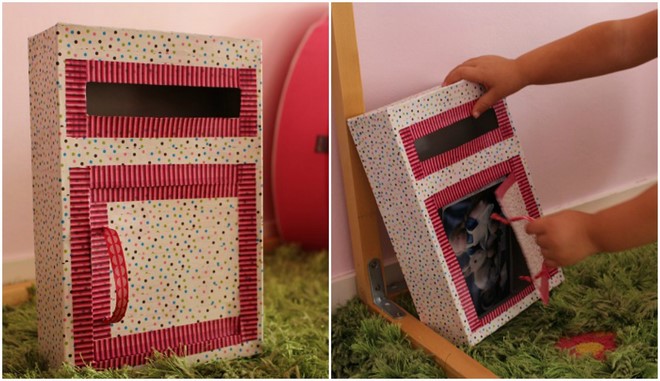 diy valentine boxes for girls cereal box washi tape