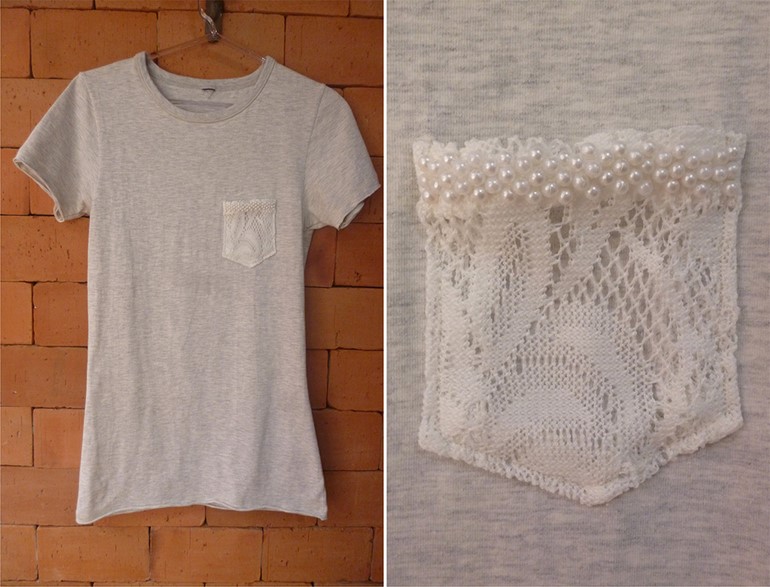 DIY: Pearl T-Shirt (Easy and Simple) 