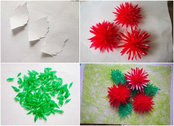 How to make a flower from Drinking Straw