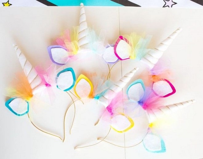 10+ Easy DIY unicorn headband ideas using various materials